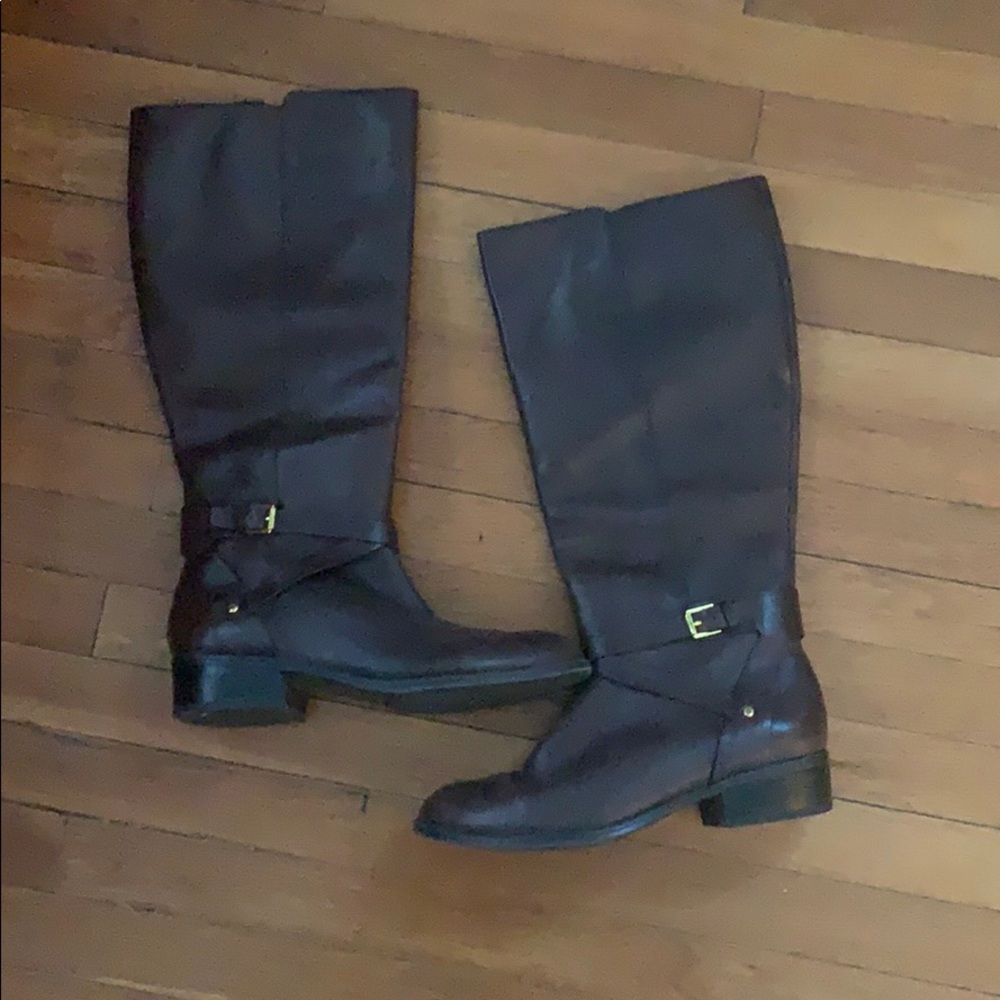 Dark brown Ralph Lauren riding boots